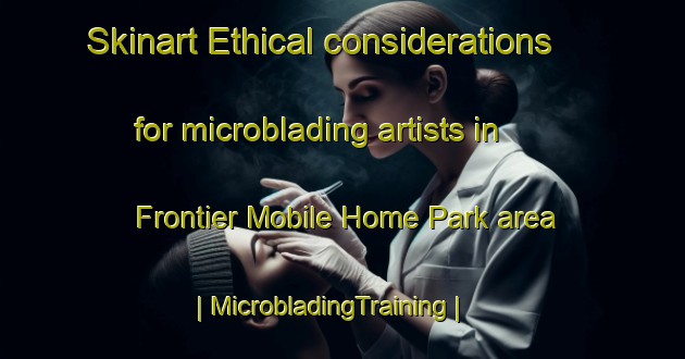 Skinart Ethical considerations for microblading artists in Frontier Mobile Home Park area | MicrobladingTraining | MicrobladingClasses | SkinartTraining-United States